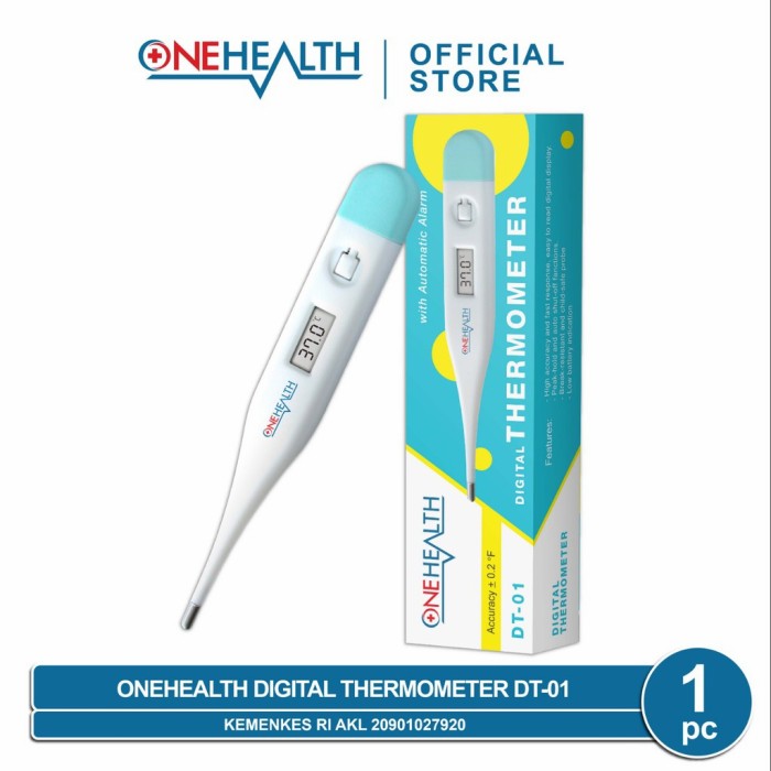 Onemed Termometer Thermometer Alat Cek Suhu Tubuh Badan Bayi Anak
