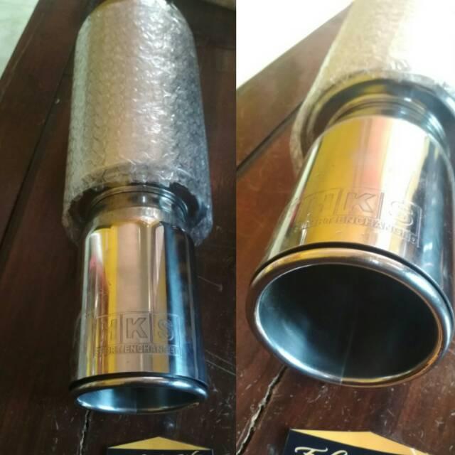 Knalpot HKS Cincin Racing Polos Untuk Segala Jenis Mobil Agya Ayla Avanza Xenia Sigra Kijang Dll