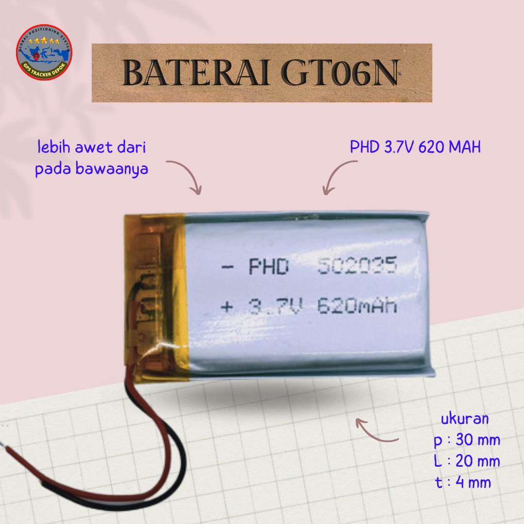baterai GT06N gps tracker Lazada Indonesia
