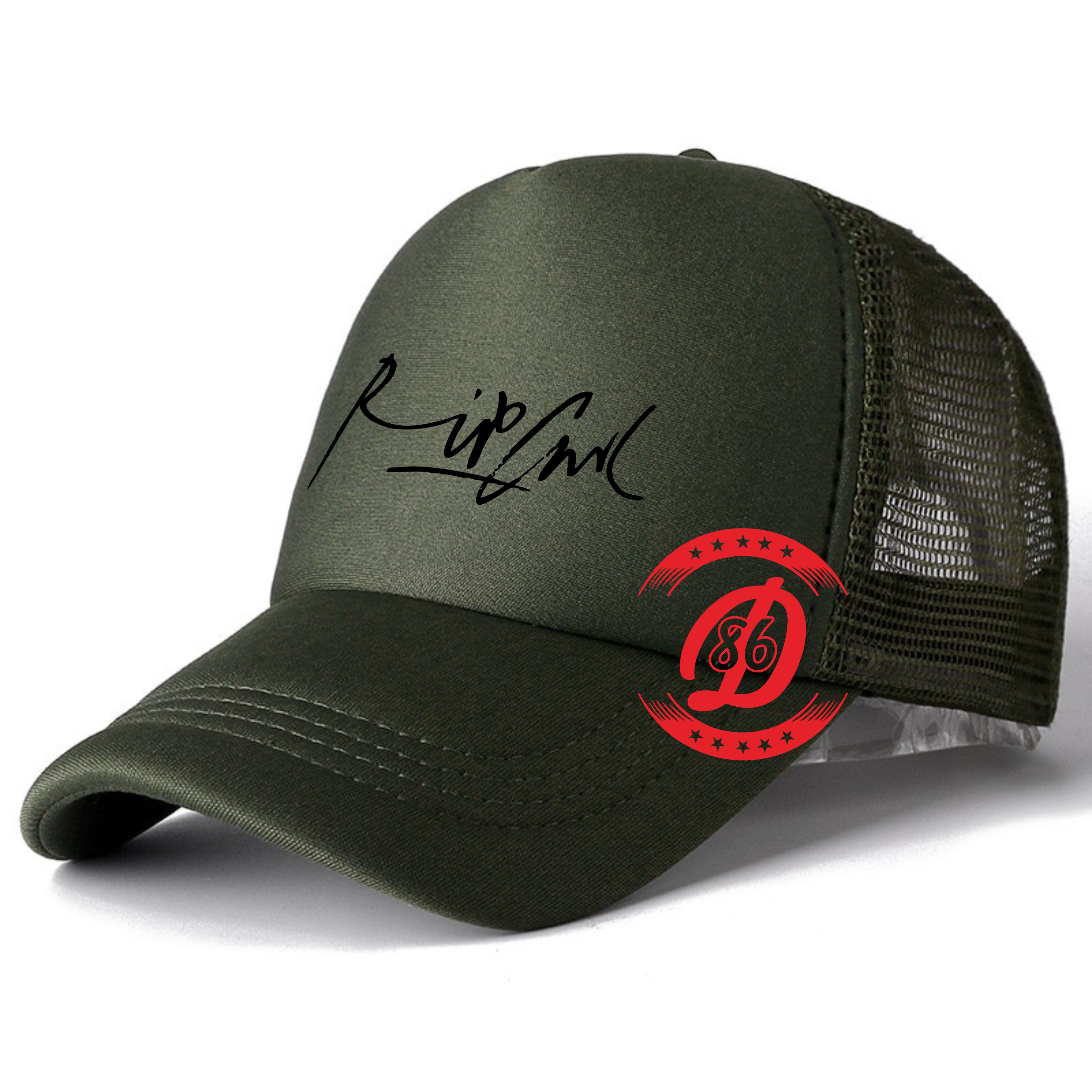 Topi Trucker Ripcurl Logo Premium Black 