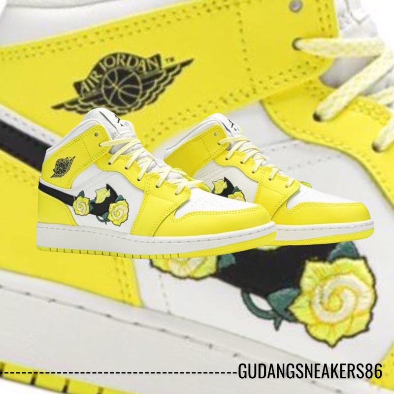 Jual Air Jordan 1 Yellow Terbaru 