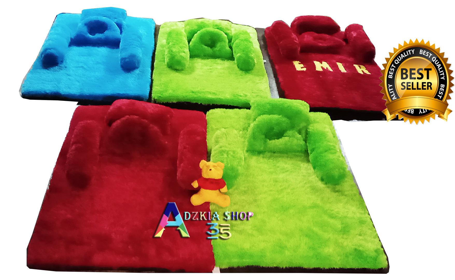 jaminan termurah free ongkir / kasur bayi bulu rasfur / kasur matras bayi / 4 in 1 adzkia35