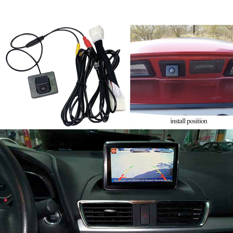 Car Rear View Camera Backup Reverse Camera for Mazda 3 Mazda3 Axela BM Sedan 20142018