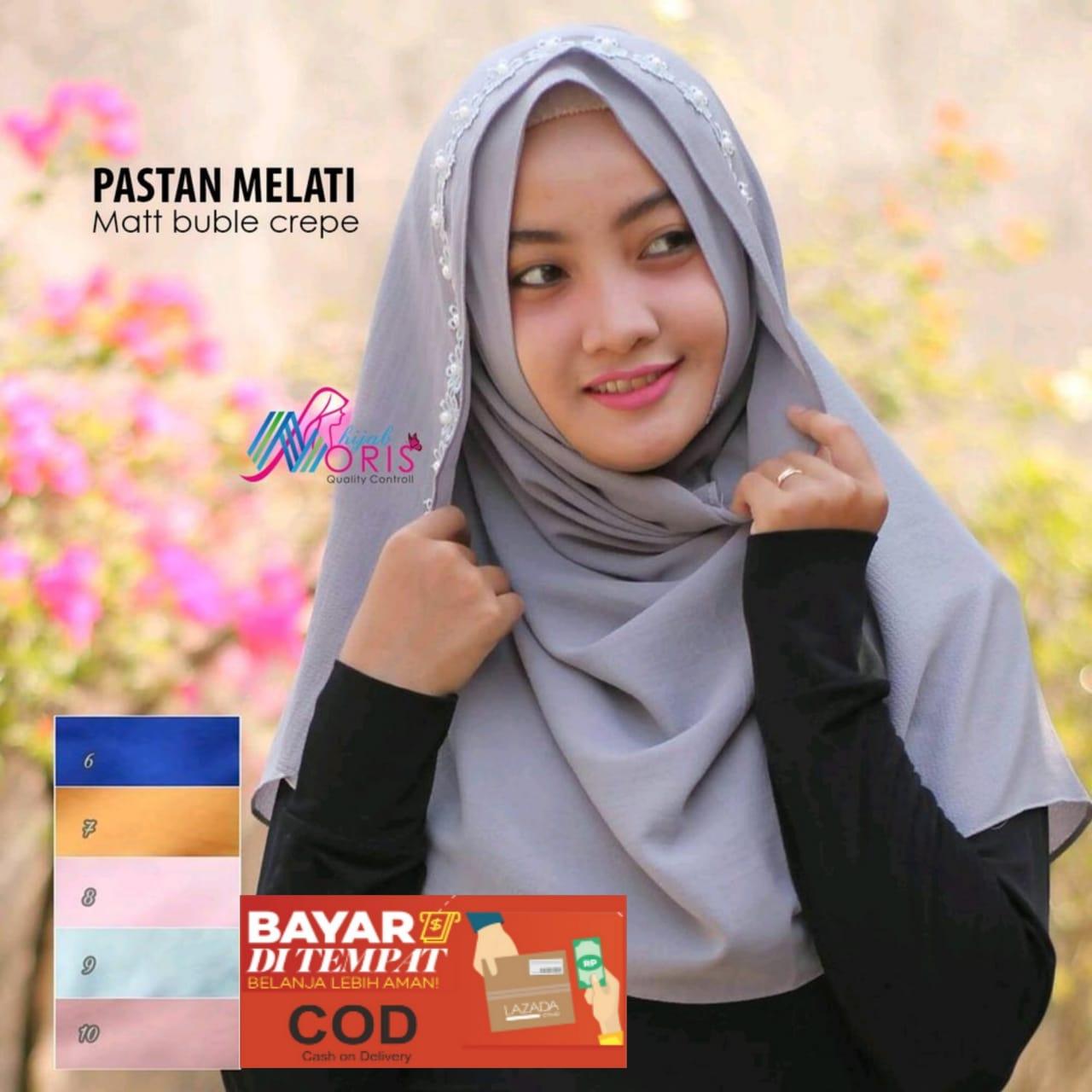 HIJAB INSTAN MELATI/PASTAN MELATI/PASTAN AMIRA MELATI