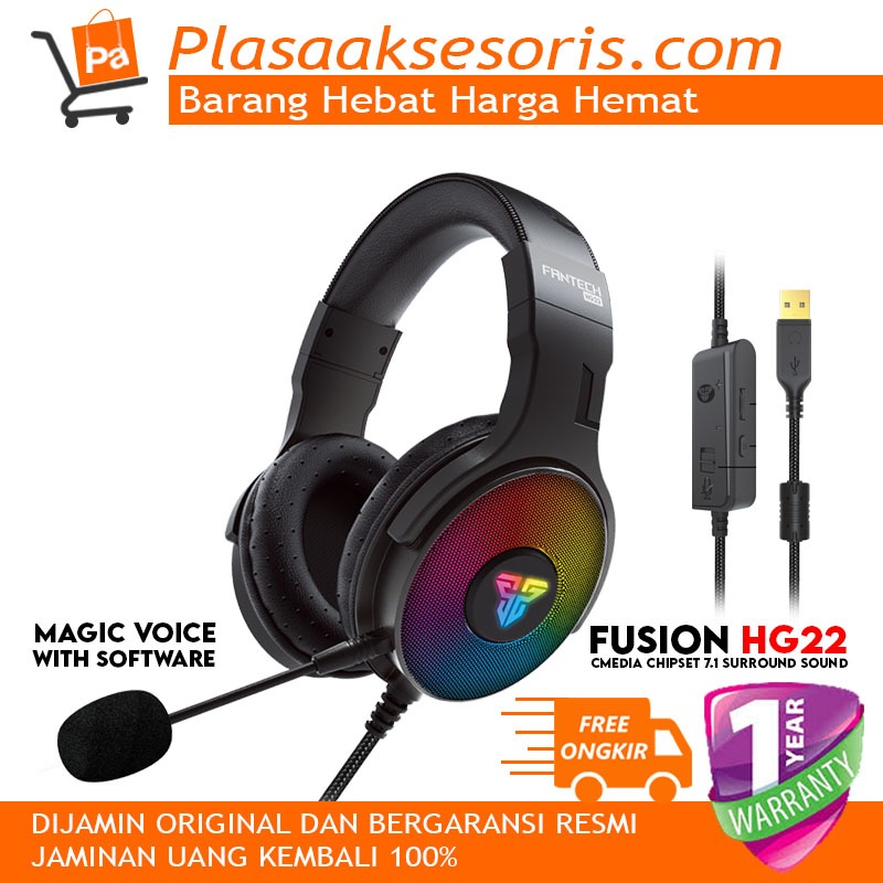 Fantech FUSION HG22 Media Chipset 7.1 