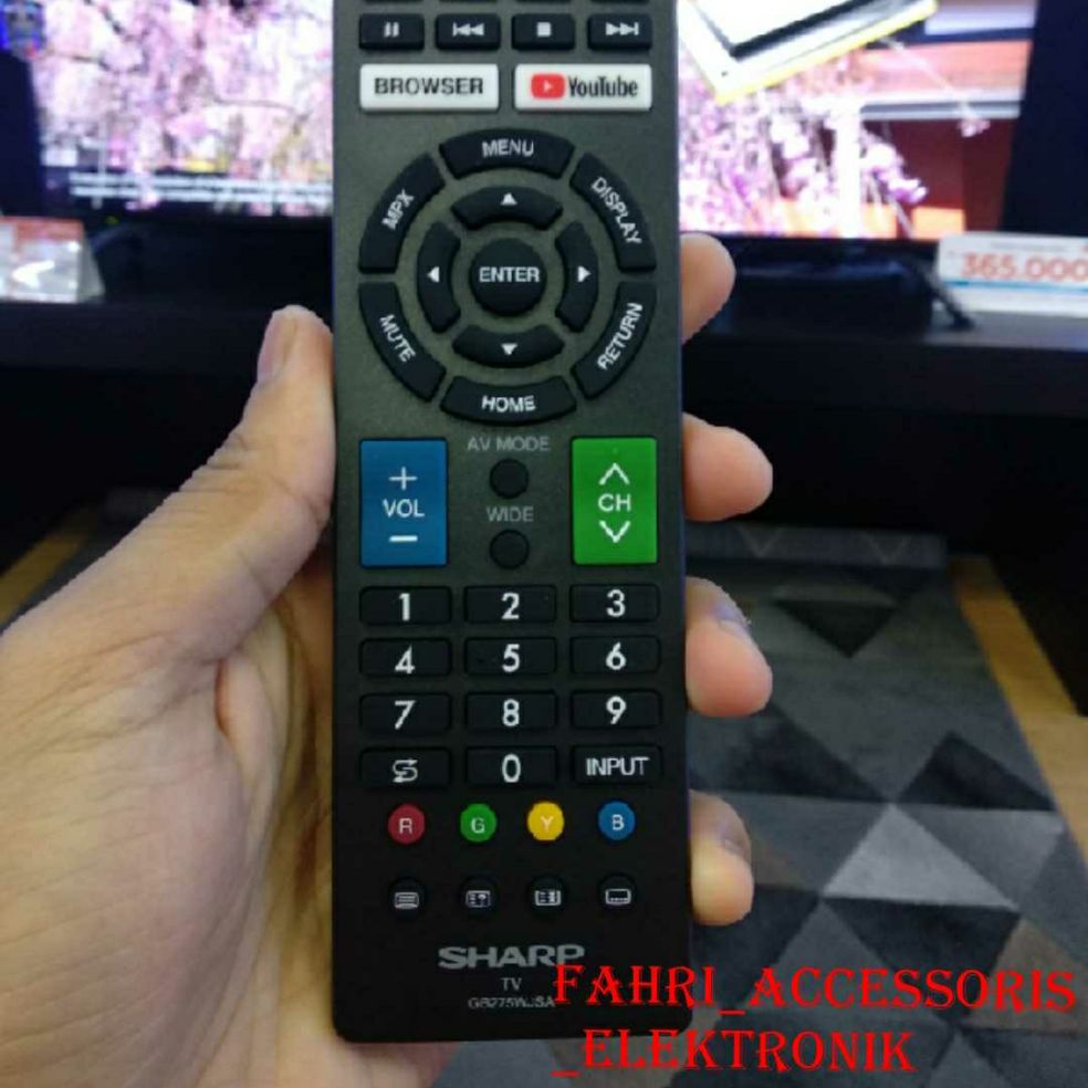 Remote Tv Sharp Smart Original 100 GB275WJSA Lazada Indonesia