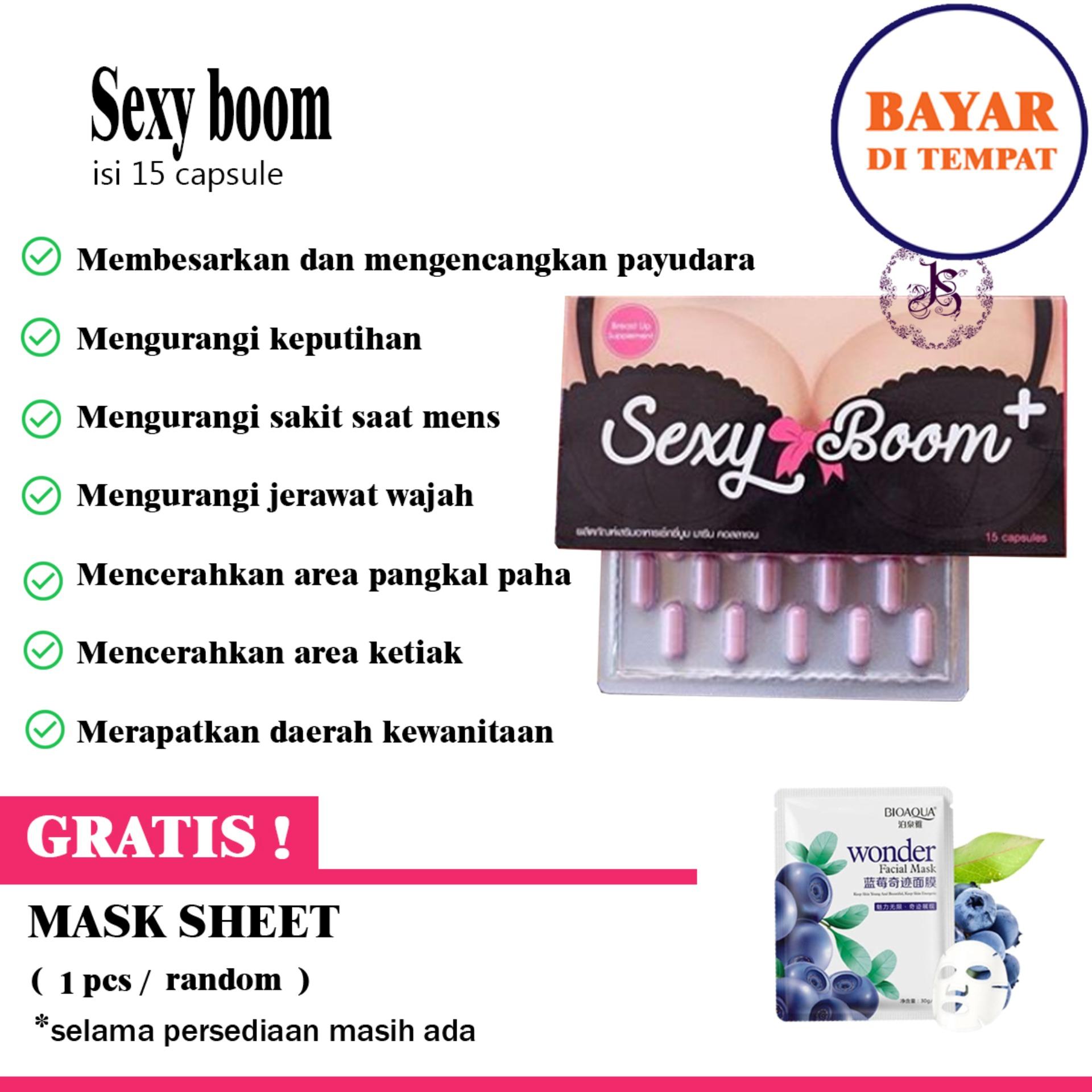 Bayar Di Tempat / Cod - Pembesar Dan Pengencang Payudara Sexy Boom By Skinest Thailand Isi 15 Caps Joanna Secrets By Joanna_secrets