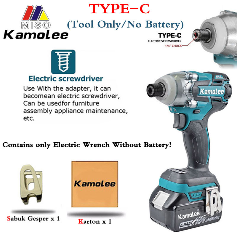 Factory Direct Sales】Kamolee Tool DTW285 Impact Wrench 520 - Main Image