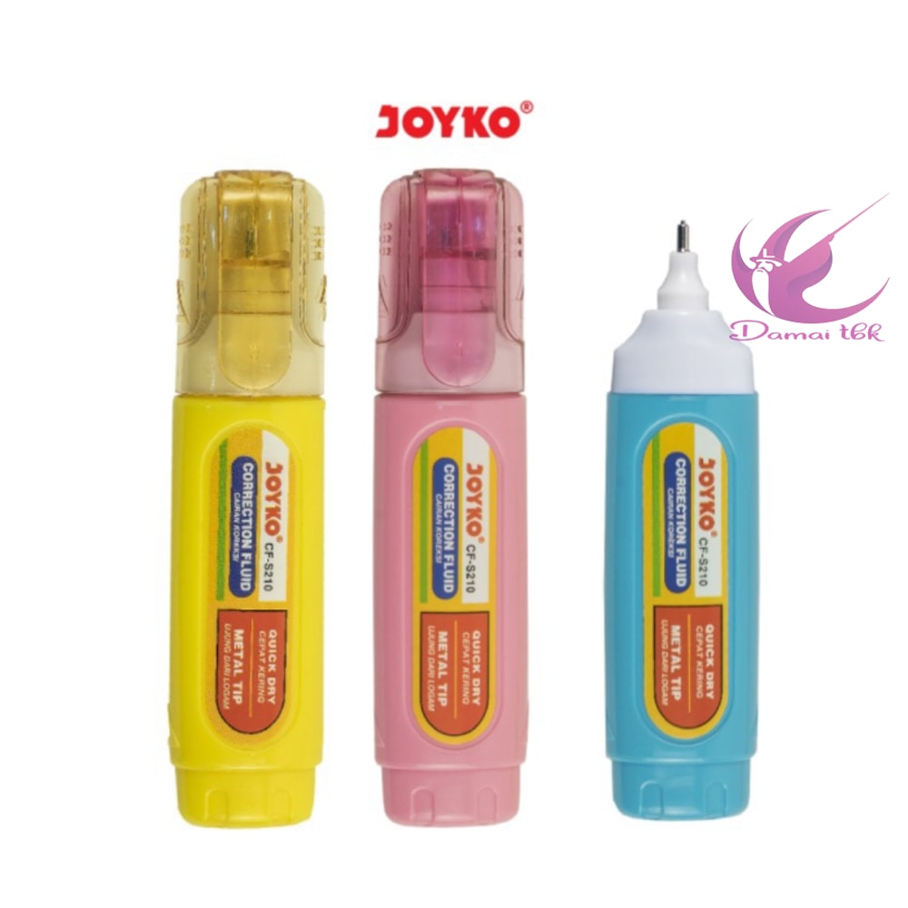 Correction Fluid / Cairan Koreksi Penghapus Cair Joyko CFS210 Lazada