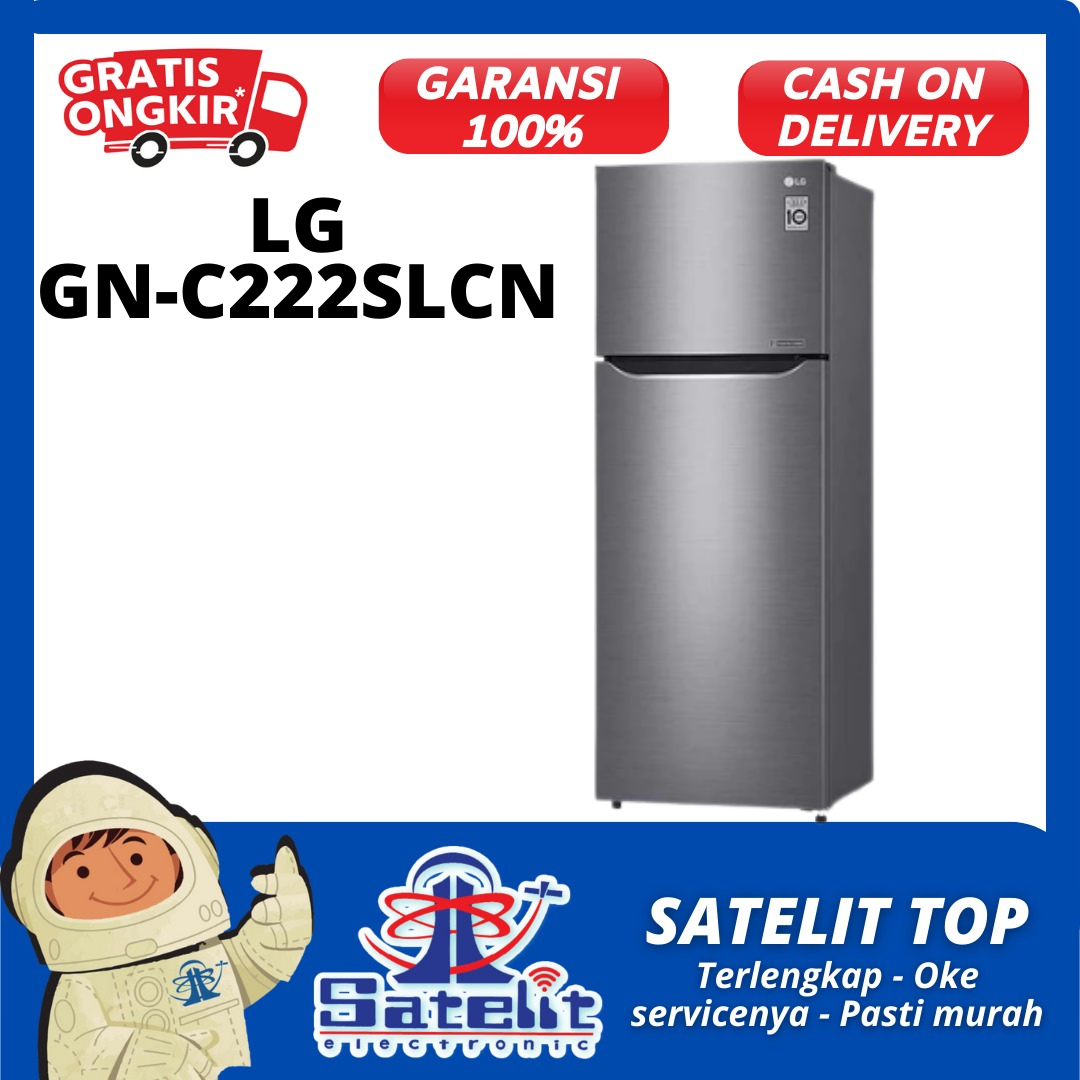 KULKAS / REFRIGERATOR / LEMARI ES 2 PINTU LG GNC222SLCN Lazada Indonesia