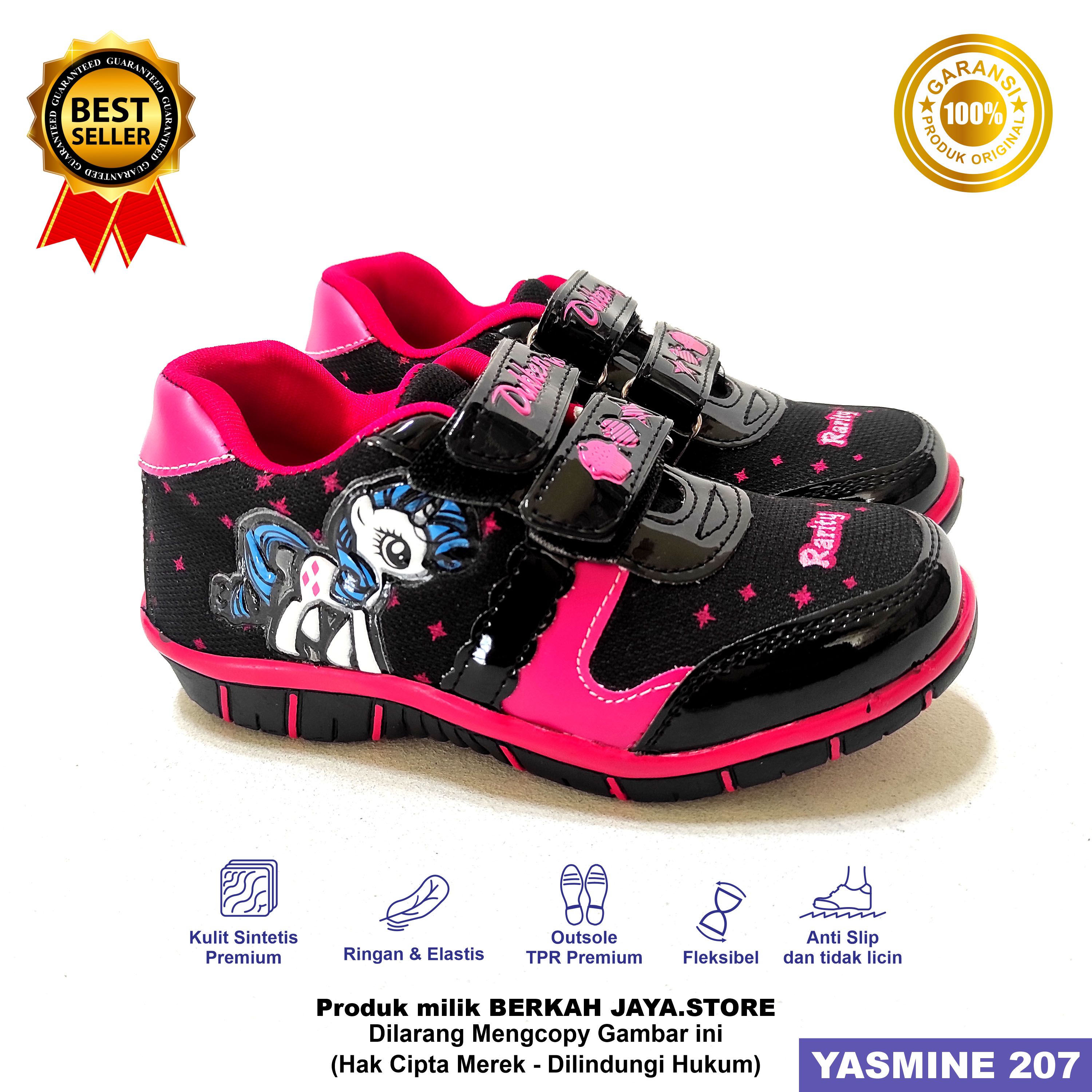 Sepatu Anak Perempuan Cantik Karakter PINKIE PIE /TK/SD Sepatu