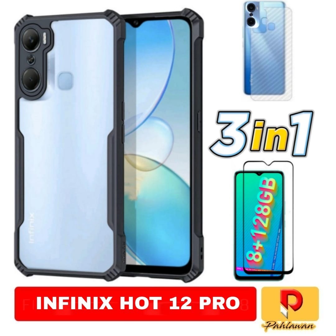 Paket In Case Infinix Hot Hot I Hot Pro Nfc Soft Hard Case Super Slim Excellent