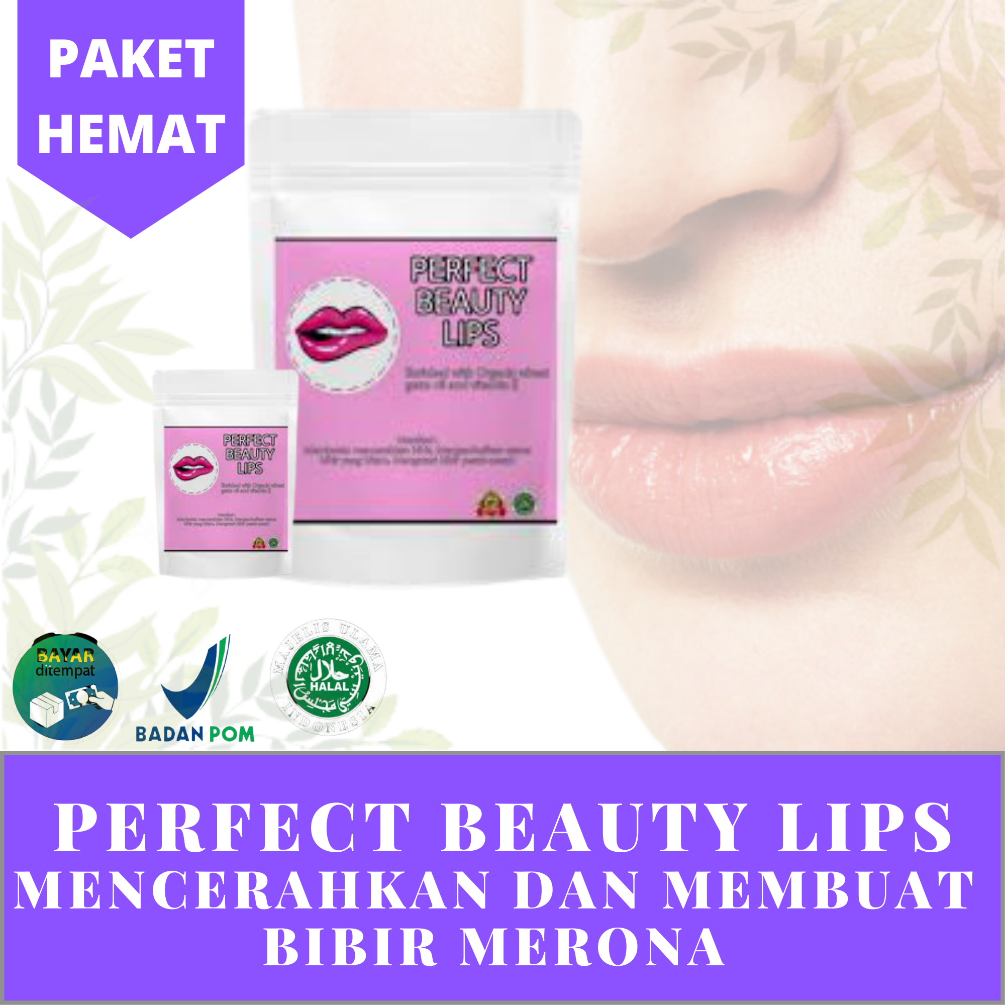 Perfect Beauty Lips Pencerah Bibir Alami Lips Alami Mengatasi Bibir Pecah Pecah Original 100 By Ananta09 Herbal Shop Lazada Indonesia