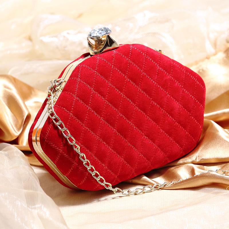2019 model baru Hiasan Kerang pola berlian tas tangan perempuan Gaya Korea tas pesta bordir wanita selempang rantai modis Tas Clutch