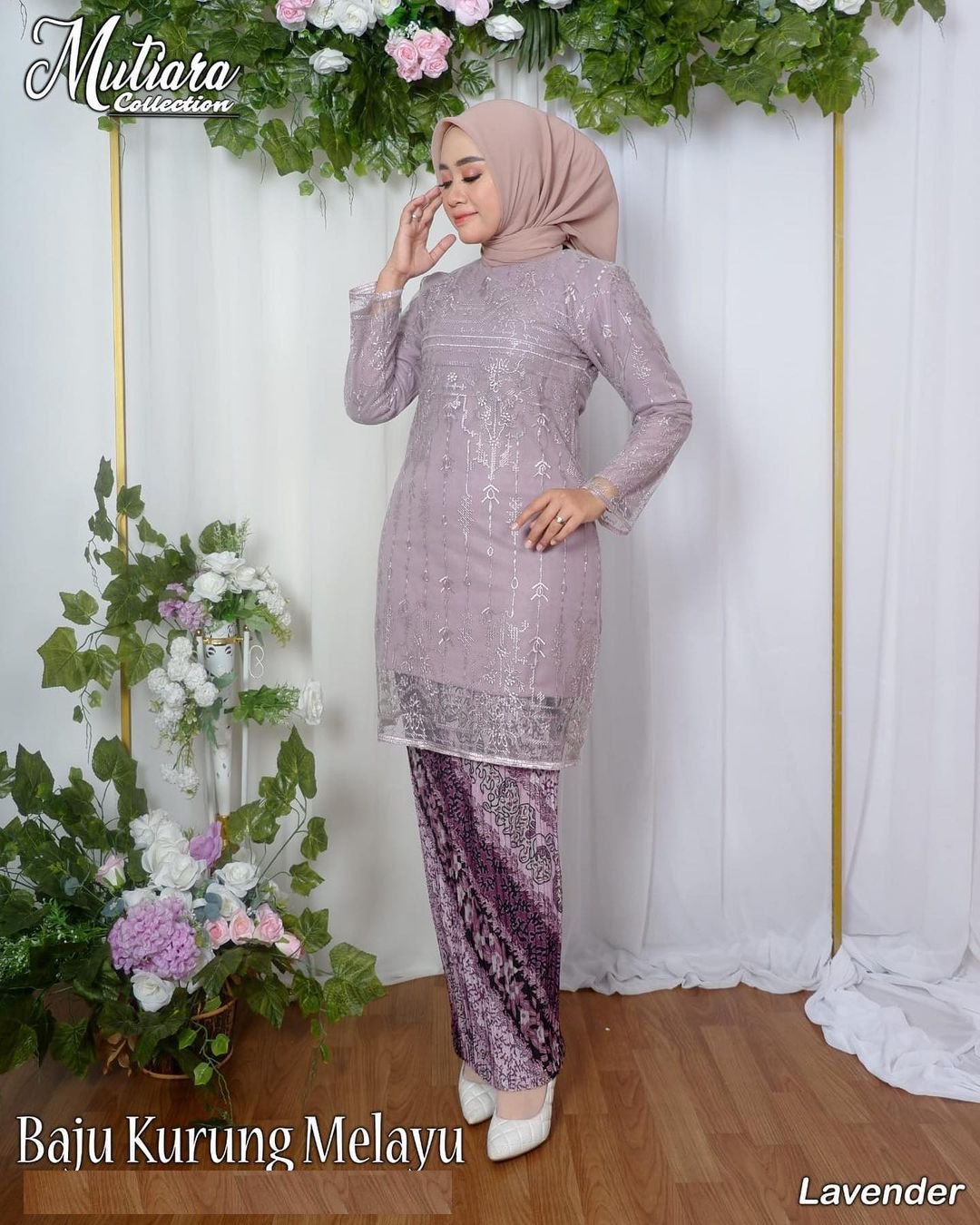 LUNA Baju setelan Kebaya wanita dewasa 2024 brokat modern untuk