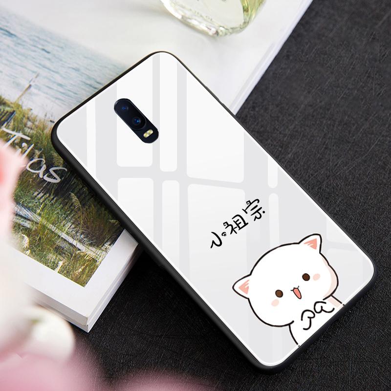 Nenek moyang kecil oppo find x Casing HP Dewi model Kaca Cermin Bungkus Penuh anti jatuh r15 梦镜 Versi Terbatas Silikon naik turun set Imut Kartun r17pro COOPLENDSHOWS ANI r11p pria pasang