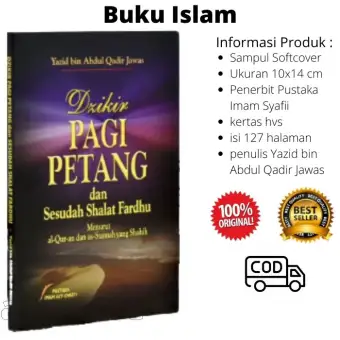 Dzikir Pagi Petang Dan Sesudah Shalat Fardhu Pustaka Imam Syafii Ustadz Yazid Zikir Sholat Buku Islam Islami Lazada