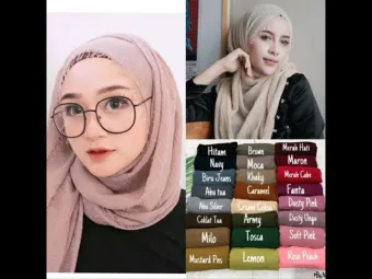 Hijab Pashmina Crinkle Jilbab Pasmina Crinkle Harga Promo Lazada Indonesia