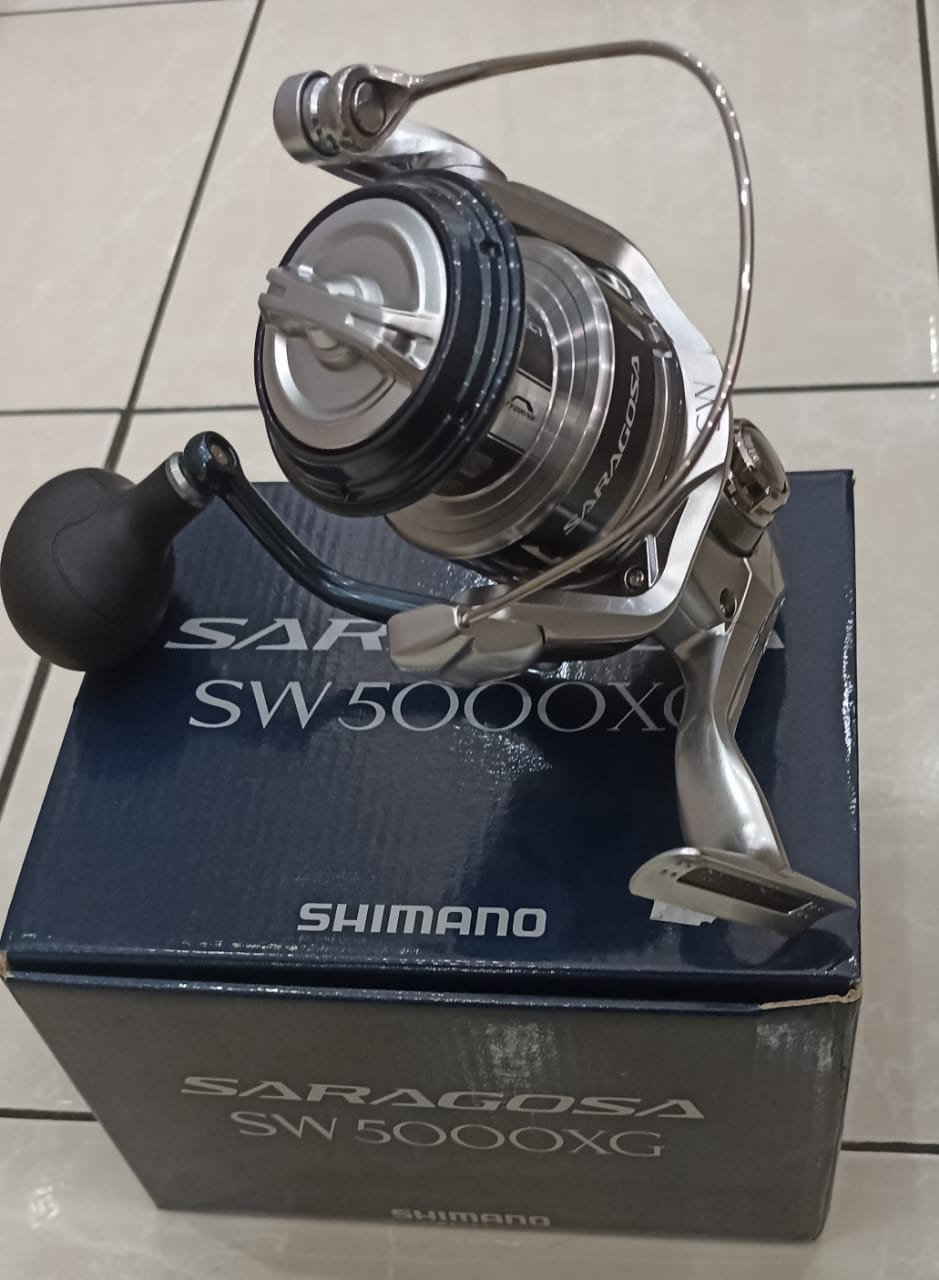 Reel Spinning Shimano Saragosa SW 5000XG Saltwater Power Handle