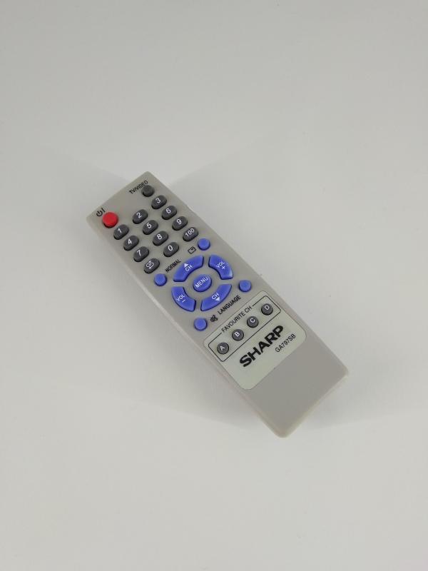 Remot Remote TV Sharp Alexander Tabung / Slim / Flat GA797SB Original Pabrik / KW