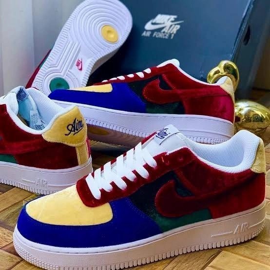 nike air force 1 multi color