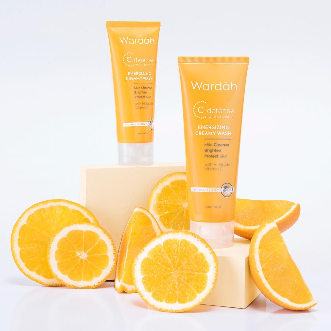 energizing creamy wash wardah