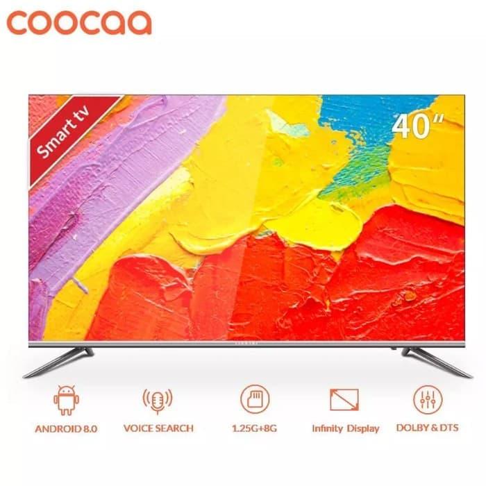 Led 40 FullHD Smart Android Coocaa 40S5G - Khusus Jabodetabek