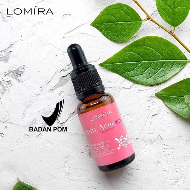 LOMIRA FACIAL SERUM ANTI ACNE GOLD BRIGHTENING VITAMIN C
