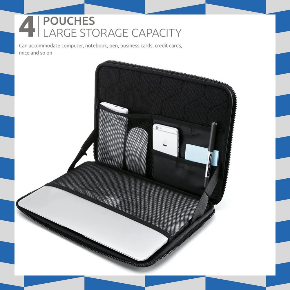 NACUWA Rugged Laptop Case 16 inch Black Lazada Indonesia