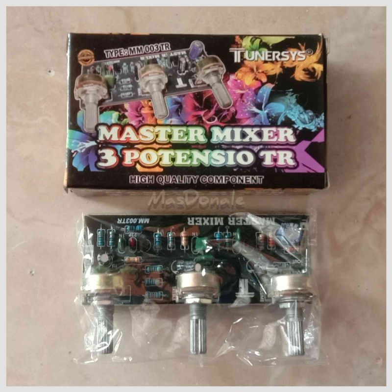 Master Mixer 3 Potensio Transistor Tunersys Lazada Indonesia