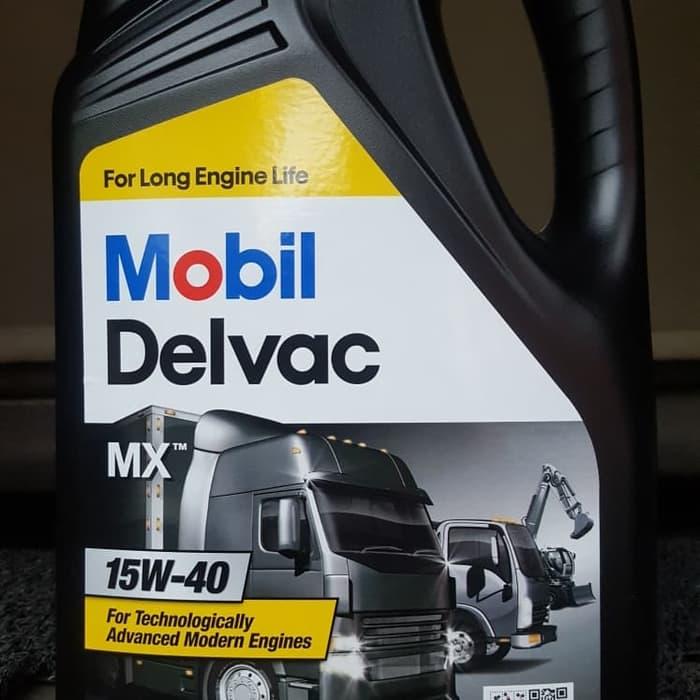 Oli Mobil Delvac MX 15W40 Galon 5 Liter - ada hasil Cek Lab Trakindo