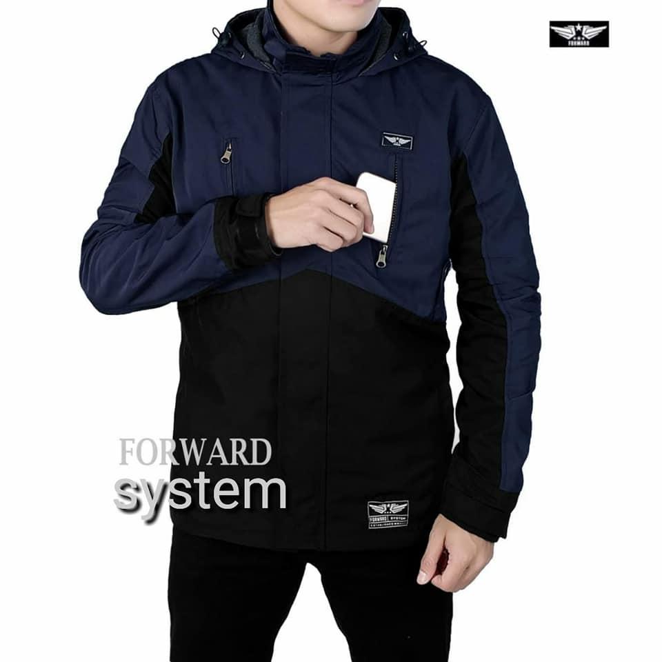 Forwad Jaket parasut bolak balik pria - keren Forwad Jaket parasut bolak balik pria - keren