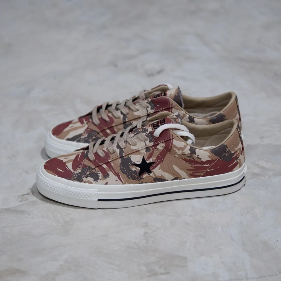 CONVERSE ONE STAR PRO OX CAMO VINTAGE KHAKI Lazada Indonesia