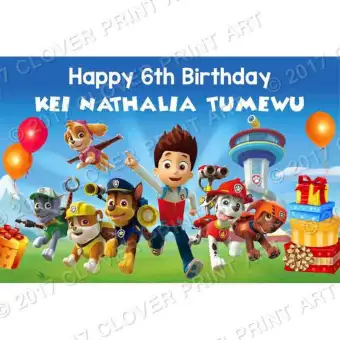 Spanduk Ultah Banner Backdrop Background Banner 1 5 X 1 5 Ulang