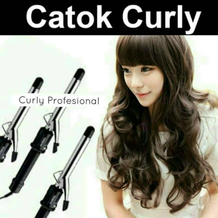 HOLYWINGS CTK Catok Rambut Curly Catokan Keriting / Catokan Rambut Curly