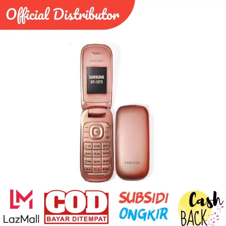 Samsung 1272 Hp Samsung Jadul Hp Jadul Samsung Murah Hp Samsung Buka Lipat Samsung Caramel Gt E1272 Dual Sim New Lazada Indonesia