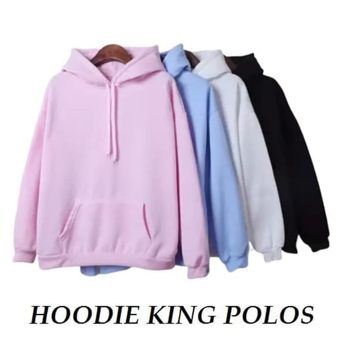 Beli hoodie polos Clearance