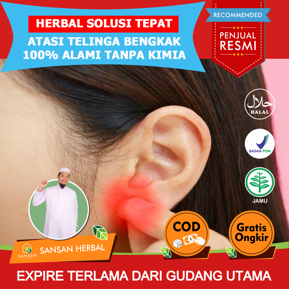 Jual Obat Telinga Bengkak Terbaru Lazada Co Id