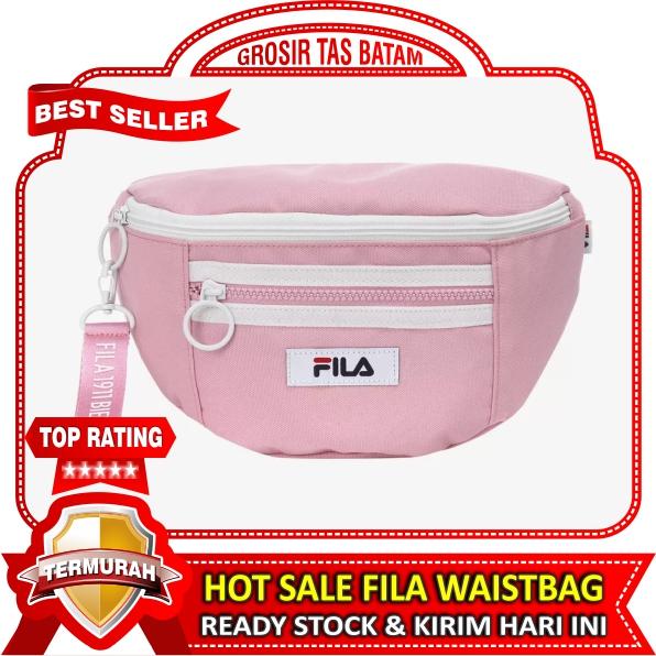 Grosir Tas Batam - Waist Bag Fila Wanita Waistbag Selempang Slempang Pinggang Fashion Import