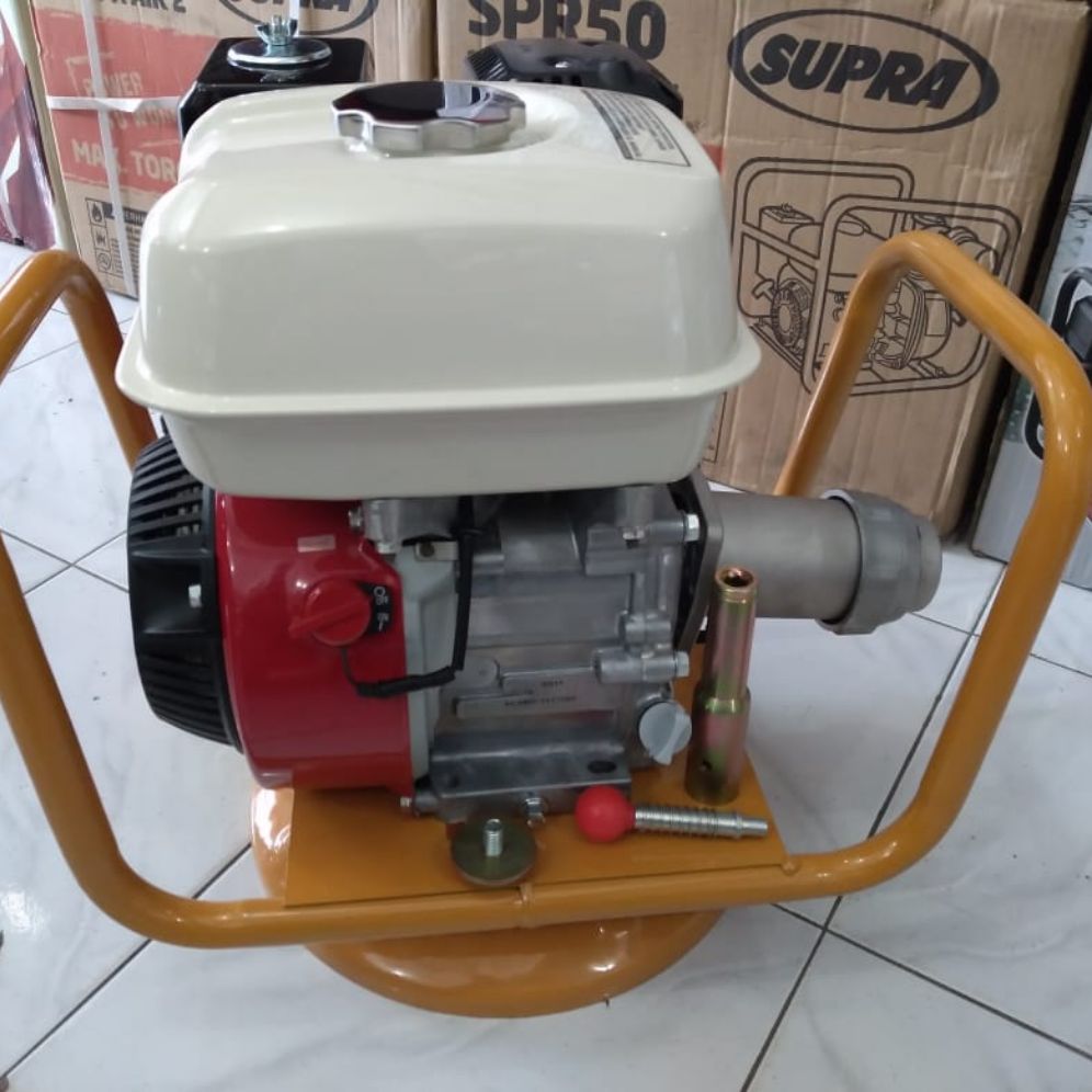 Mesin Vibrator Pemadat Pengecoran Beton HONDA GP160+Selang 6Meter siap