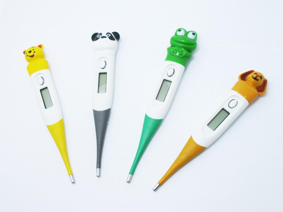 Hbs Termometer Digital Alat Ukur Suhu Anak / Alat Pengukur Suhu Tubuh Bayi Thermometer Digital - Karakter Random 1 Pcs By Health And Beauty Solution