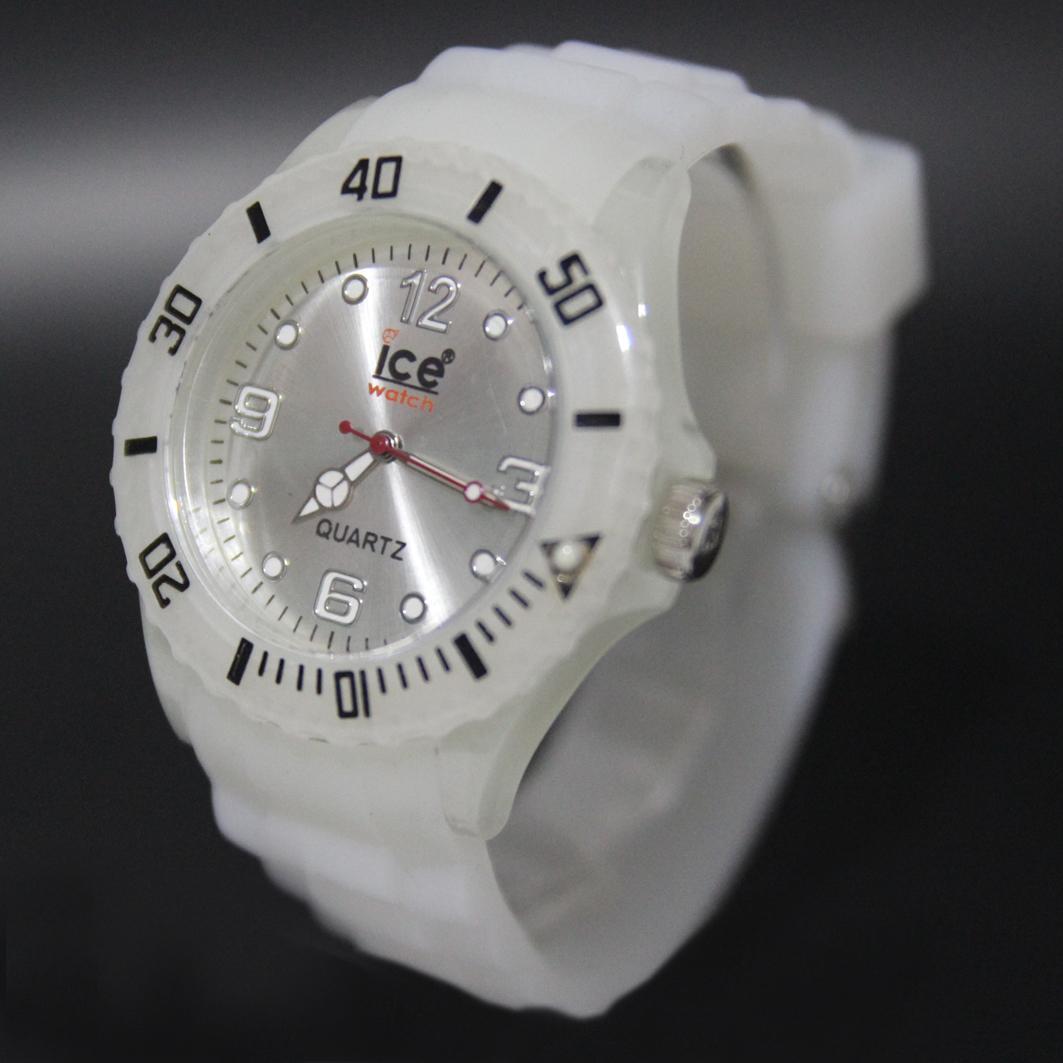 JAM TANGAN WANITA & PRIA - Silicon Ice Stylish Classic - jam tangan Fashion remaja - limited edition - jam tangan murah-Gratis Box unik ice