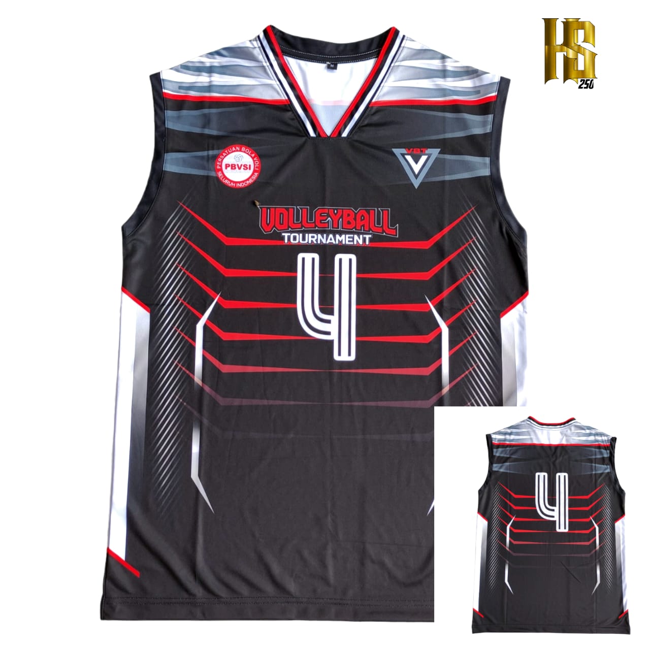 JERSEY VOLI SINGLET FULL PRINTING BAJU KENSI FULL PRINT ATASA