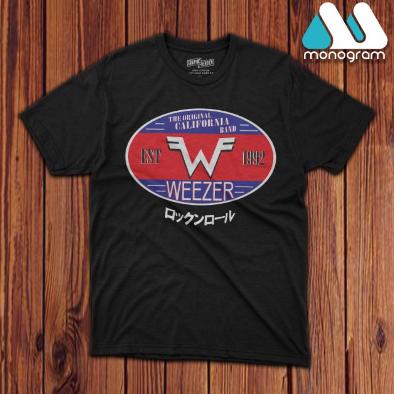 Jual T Shirt Band Weezer Terbaru - Jun 