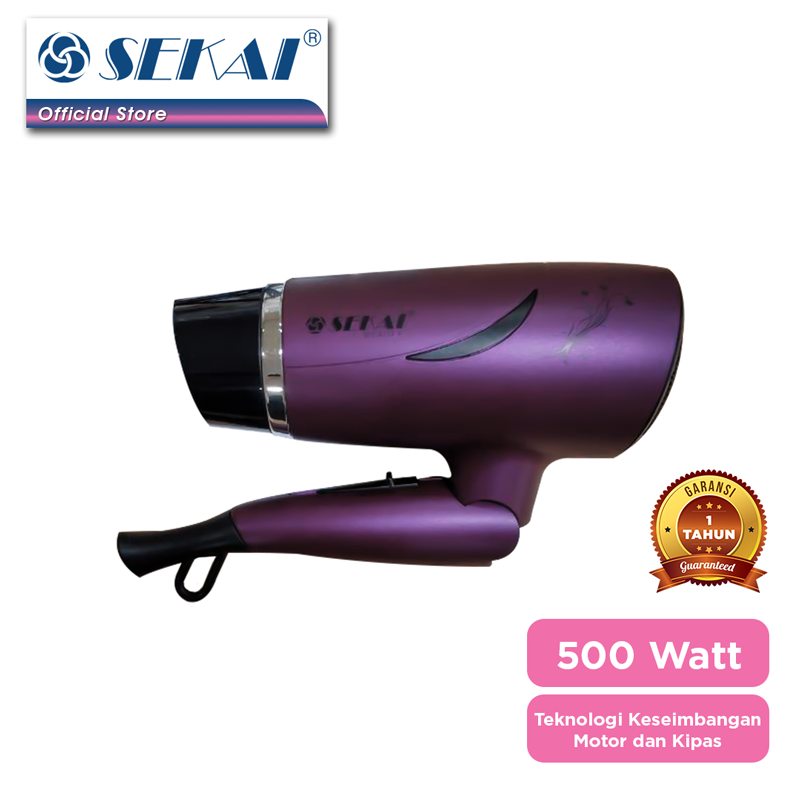 SEKAI Hair Dryer / Pengering Rambut IONIC Blower - HD 252