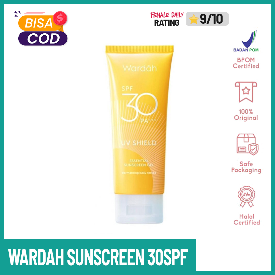 suncreen yang viral di tiktok SUNSCREEN WARDAH UV SHIELD SPF 30PA ...