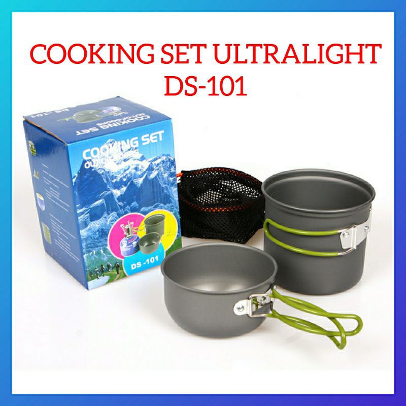 cooking set ultralight DS101 nesting alat masak kemah Lazada Indonesia
