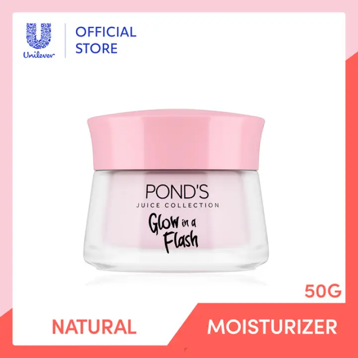 pond's glow in flash moisturizer watermelon