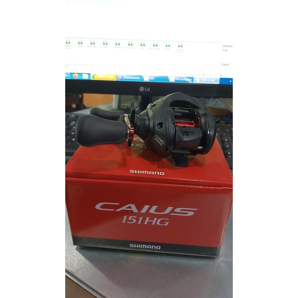 harga reel bc shimano caius 201 REEL BC SHIMANO CAIUS 151HG