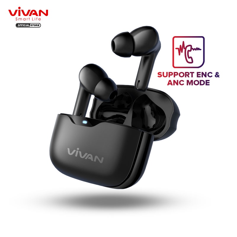 VIVAN Earphones Airbuds TWS Liberty T660NC Bluetooth 5.3 Headset